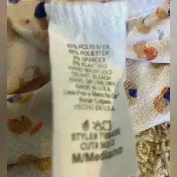 MTS | flutter sleeve baby doll knit blouse medium - Picture 7 of 9